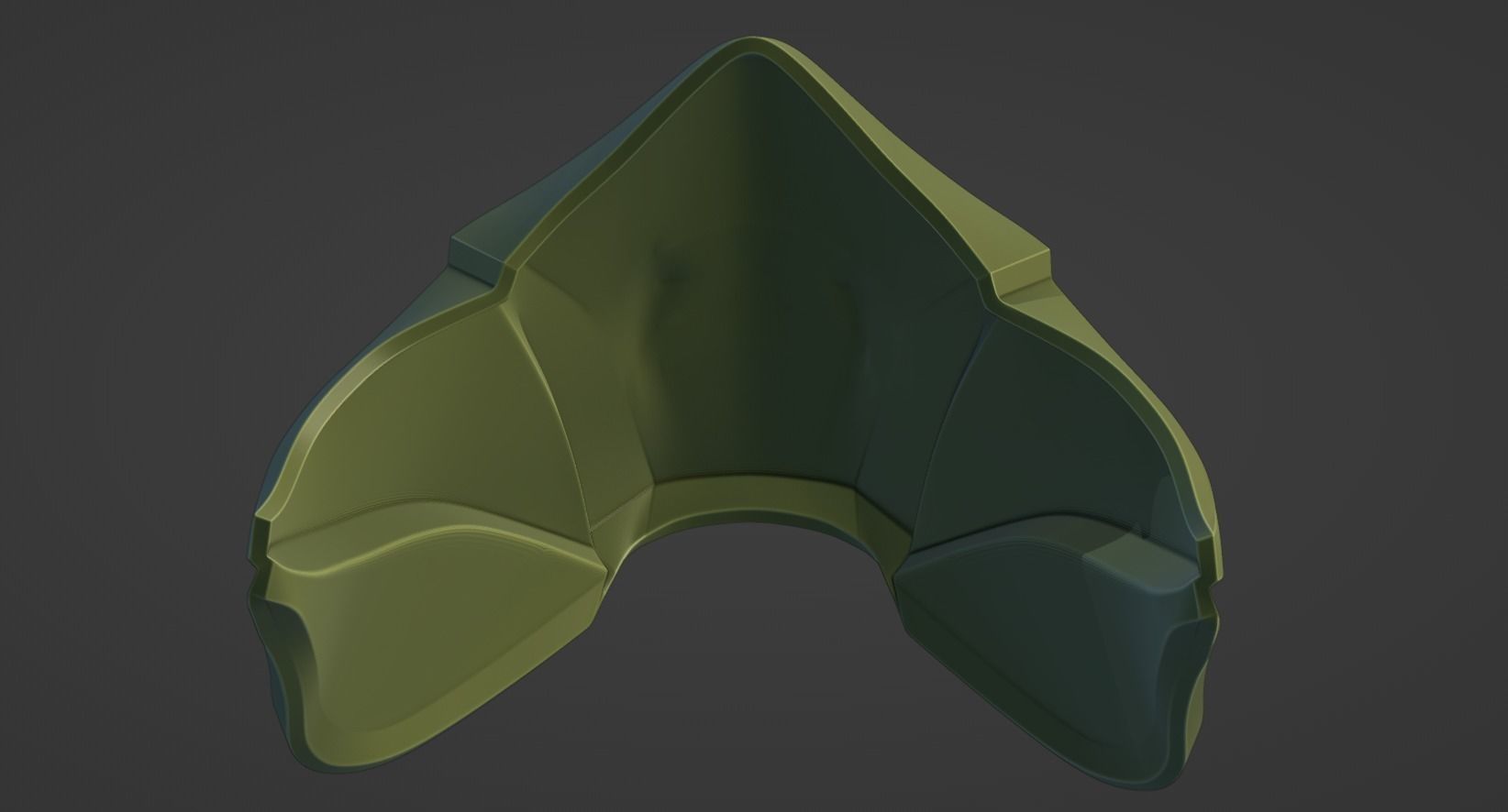 MK 11 Jade Mask for face from Mortal Kombat 11 3D print model_8