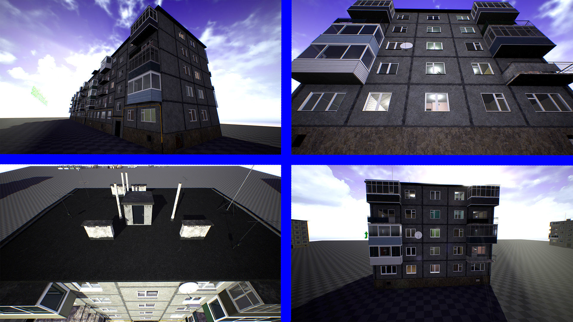 Building Interior and Exterior House 3D model_7