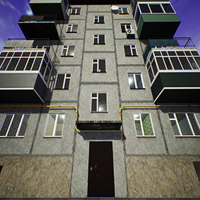 Building Interior and Exterior House 3D model_2