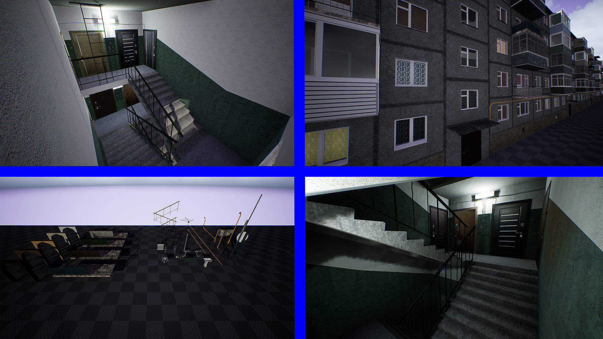 Building Interior and Exterior House 3D model_8