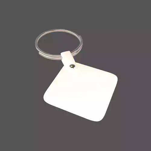 Key Ring v2 001 Low-poly 3D model