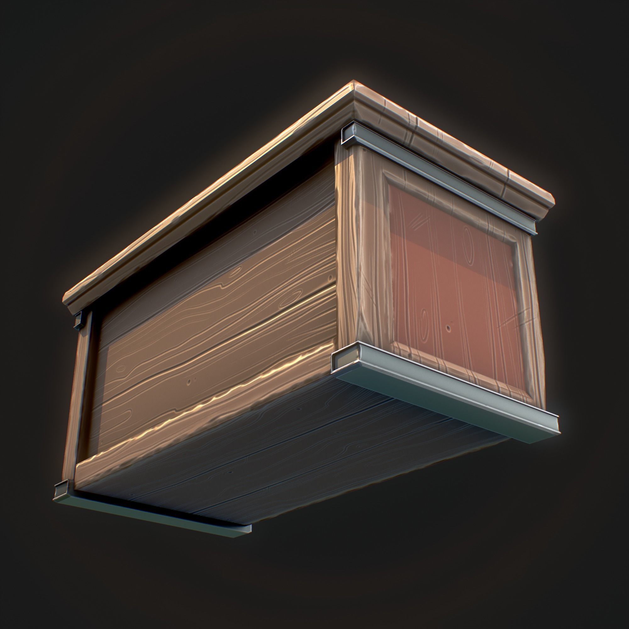 Table Top low-poly 3D model PBR Game ready For Unreal Engine Low-poly 3D model_2