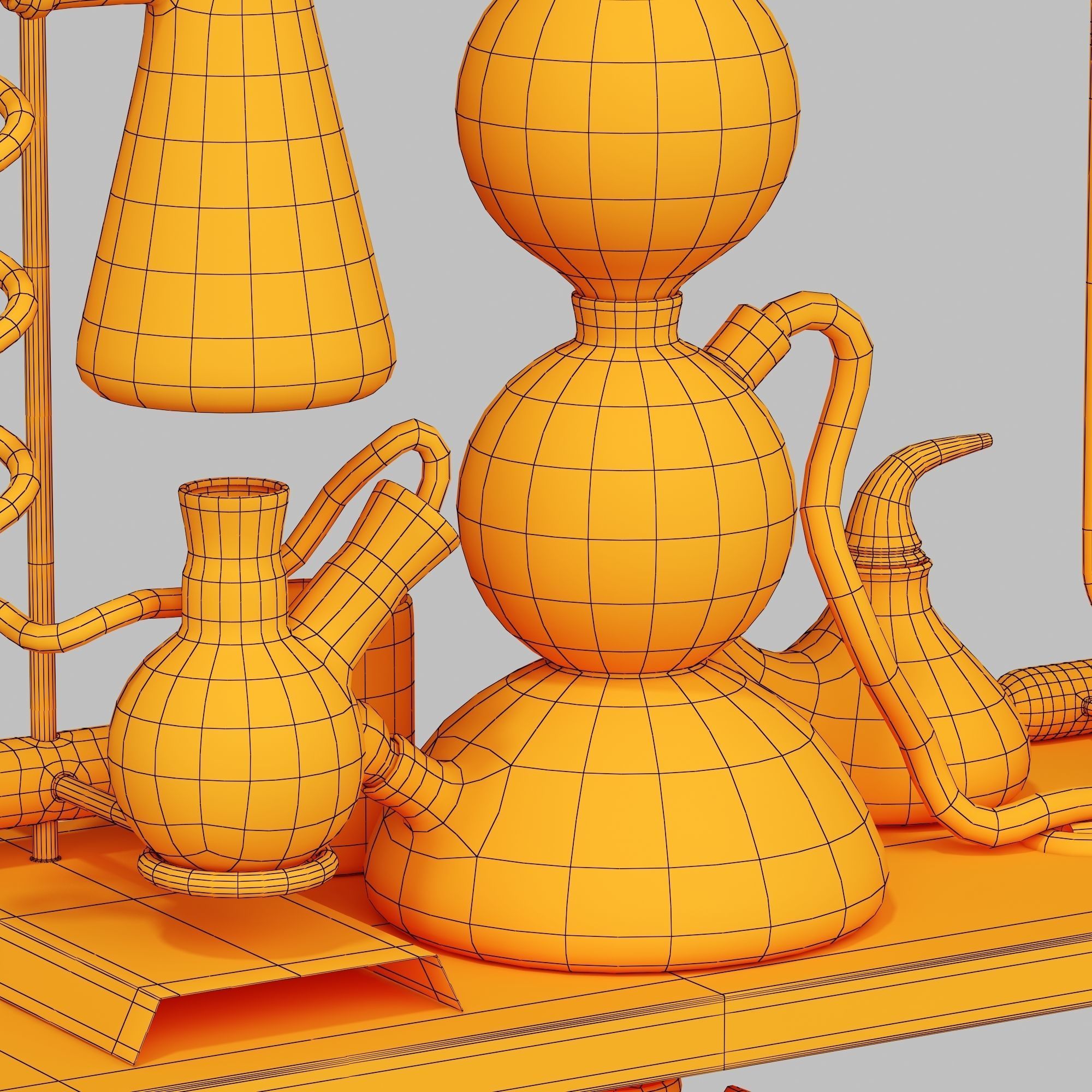 Chemistry dishes n4 3D model_14