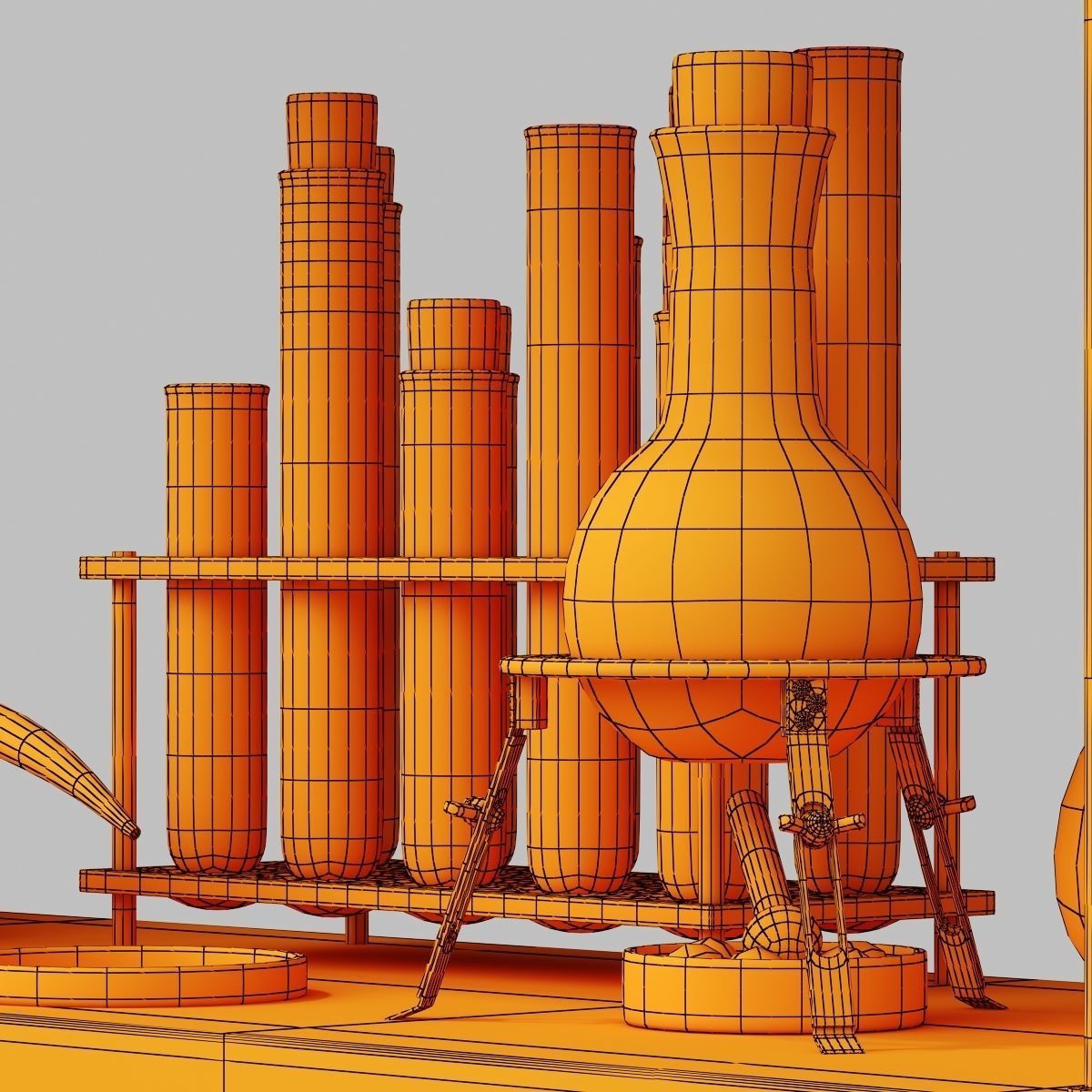 Chemistry dishes n4 3D model_15