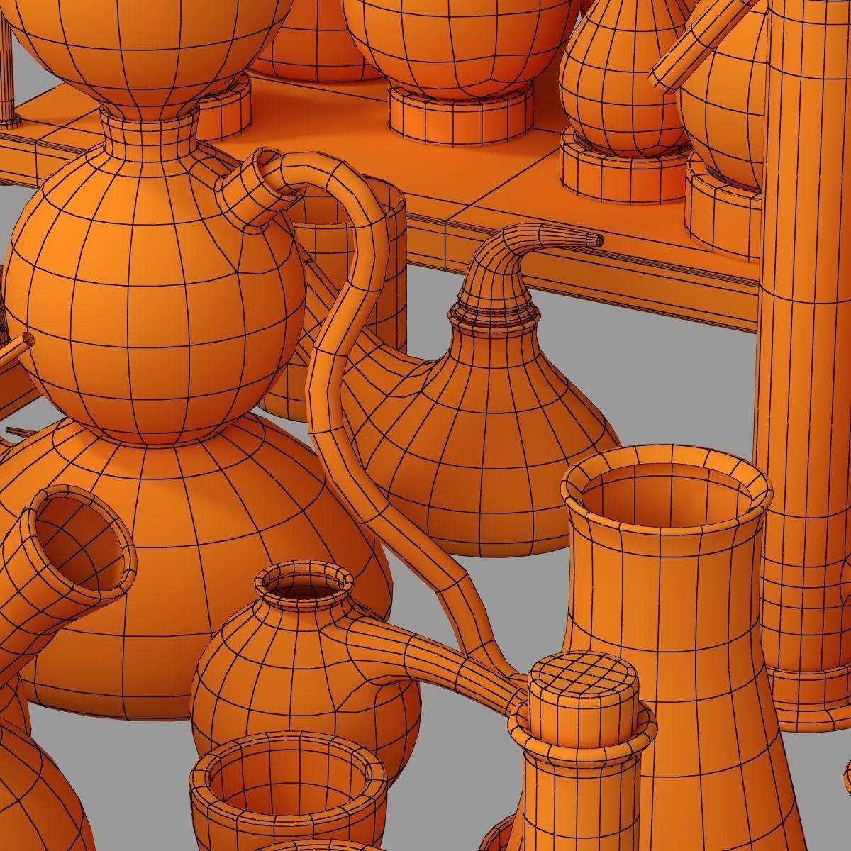 Chemistry dishes n4 3D model_16