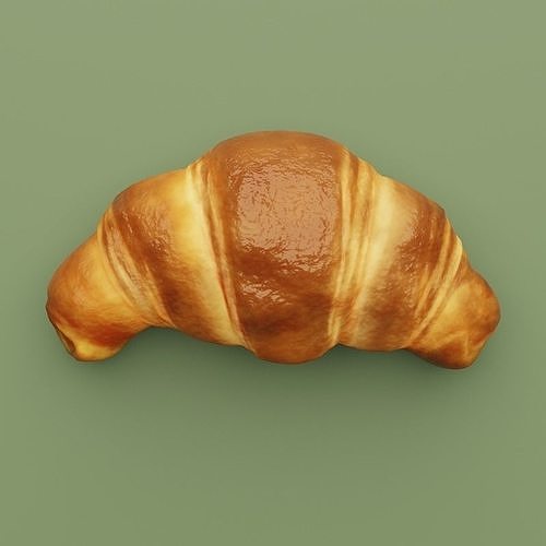 Croissant Free 3D model