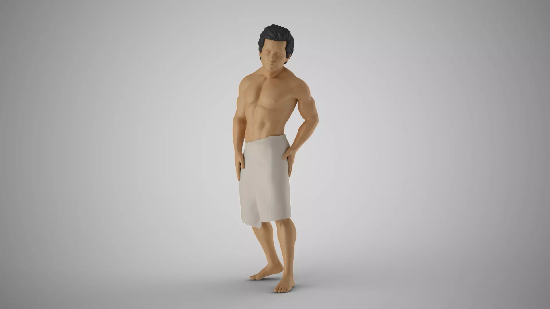 Hammam Man 3D print model