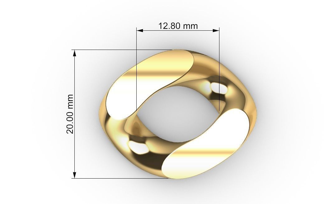 20 MM MIAMI CUBAN LINK PONG SET FOR BRACELET OR NECKLACE 3D print model_6