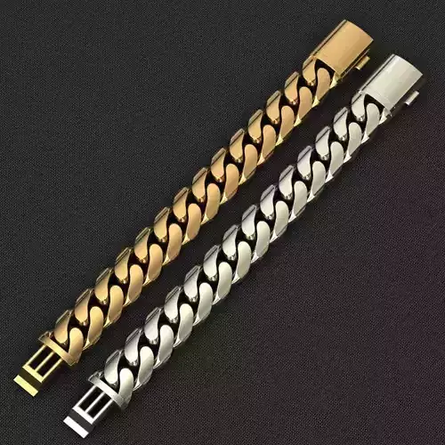 20 MM MIAMI CUBAN LINK PONG SET FOR BRACELET OR NECKLACE 3D print model