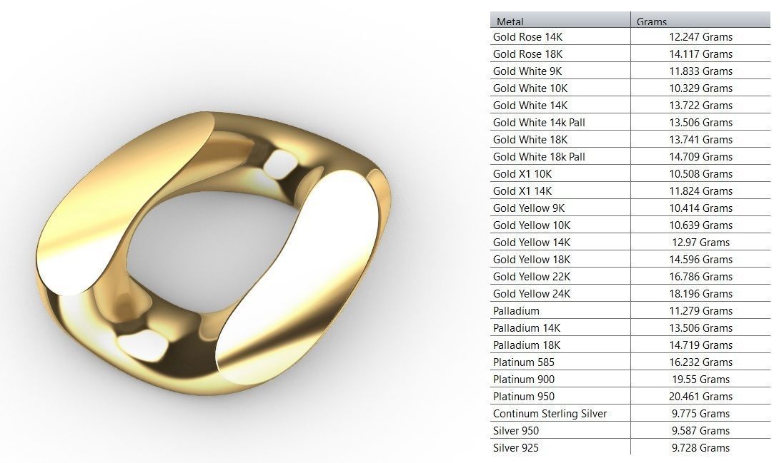 20 MM MIAMI CUBAN LINK PONG SET FOR BRACELET OR NECKLACE 3D print model_8