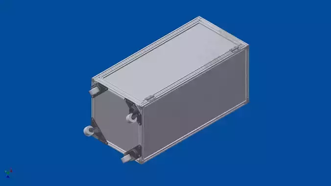 ALUMINIUM BOX 3D print model