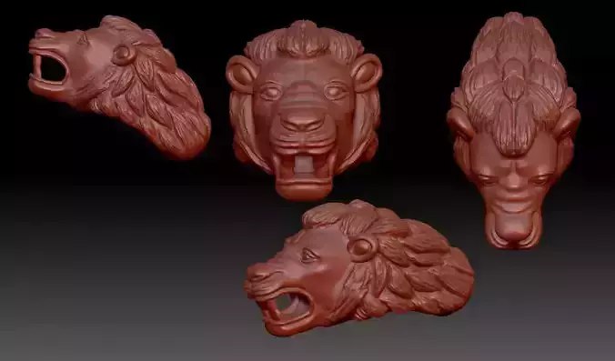 Lion Face Bracelet  02