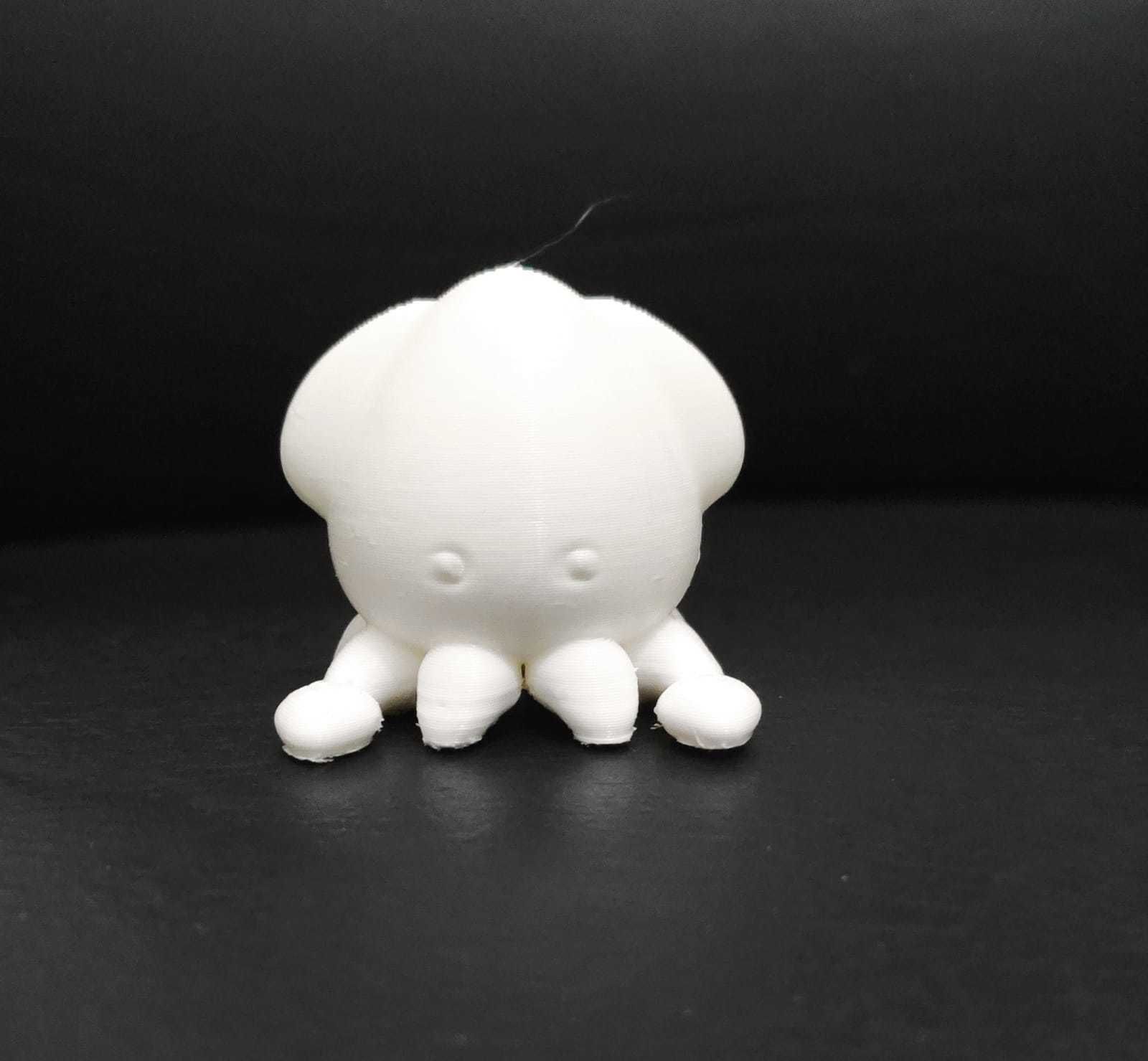 Little Squid 3D print model_7