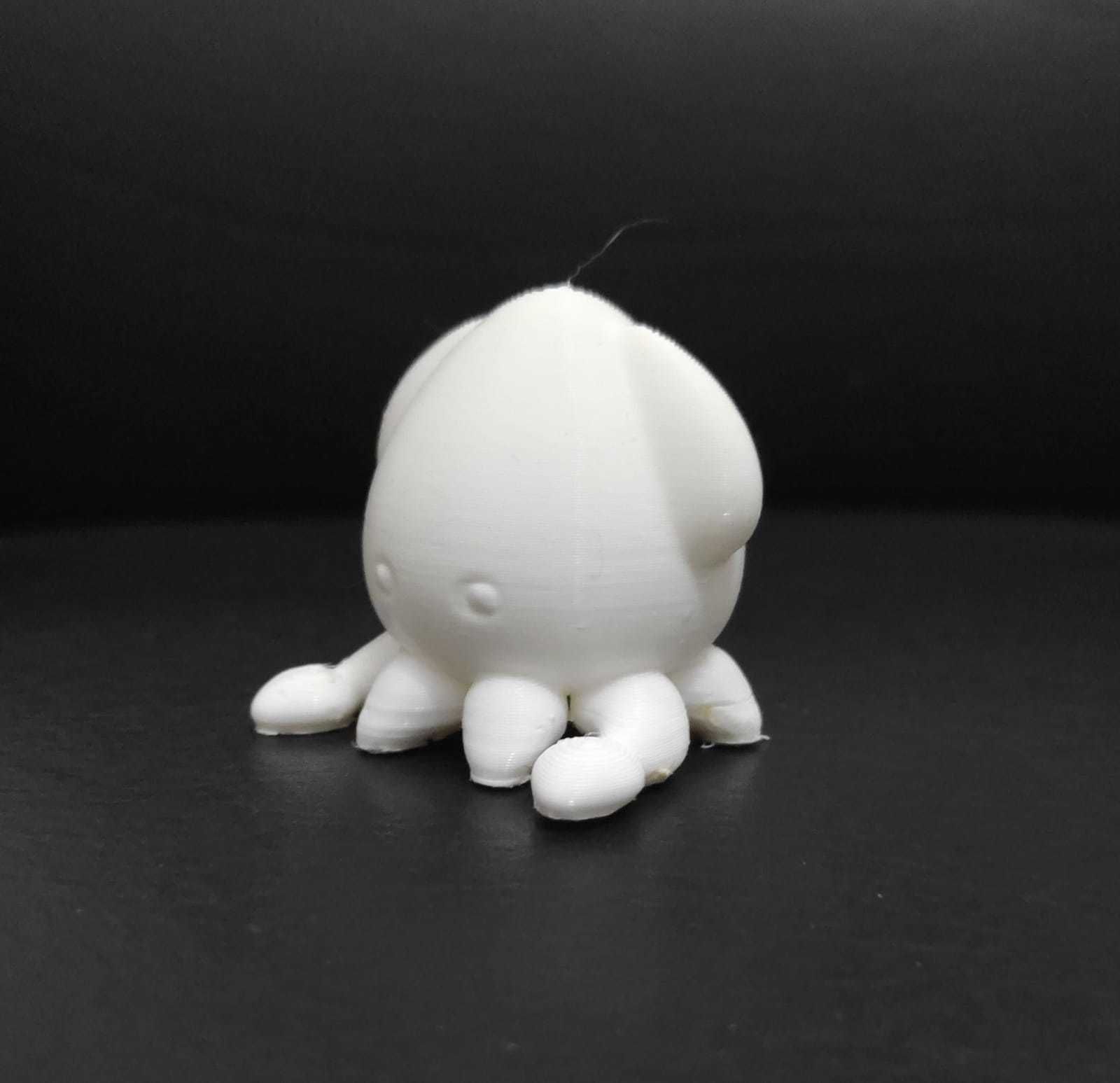 Little Squid 3D print model_6
