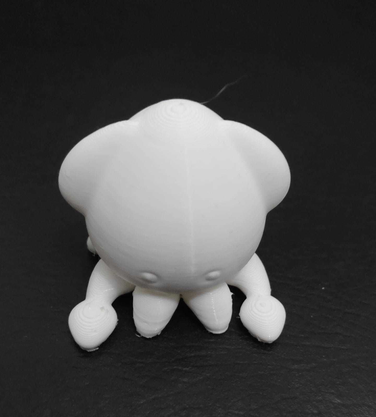 Little Squid 3D print model_9