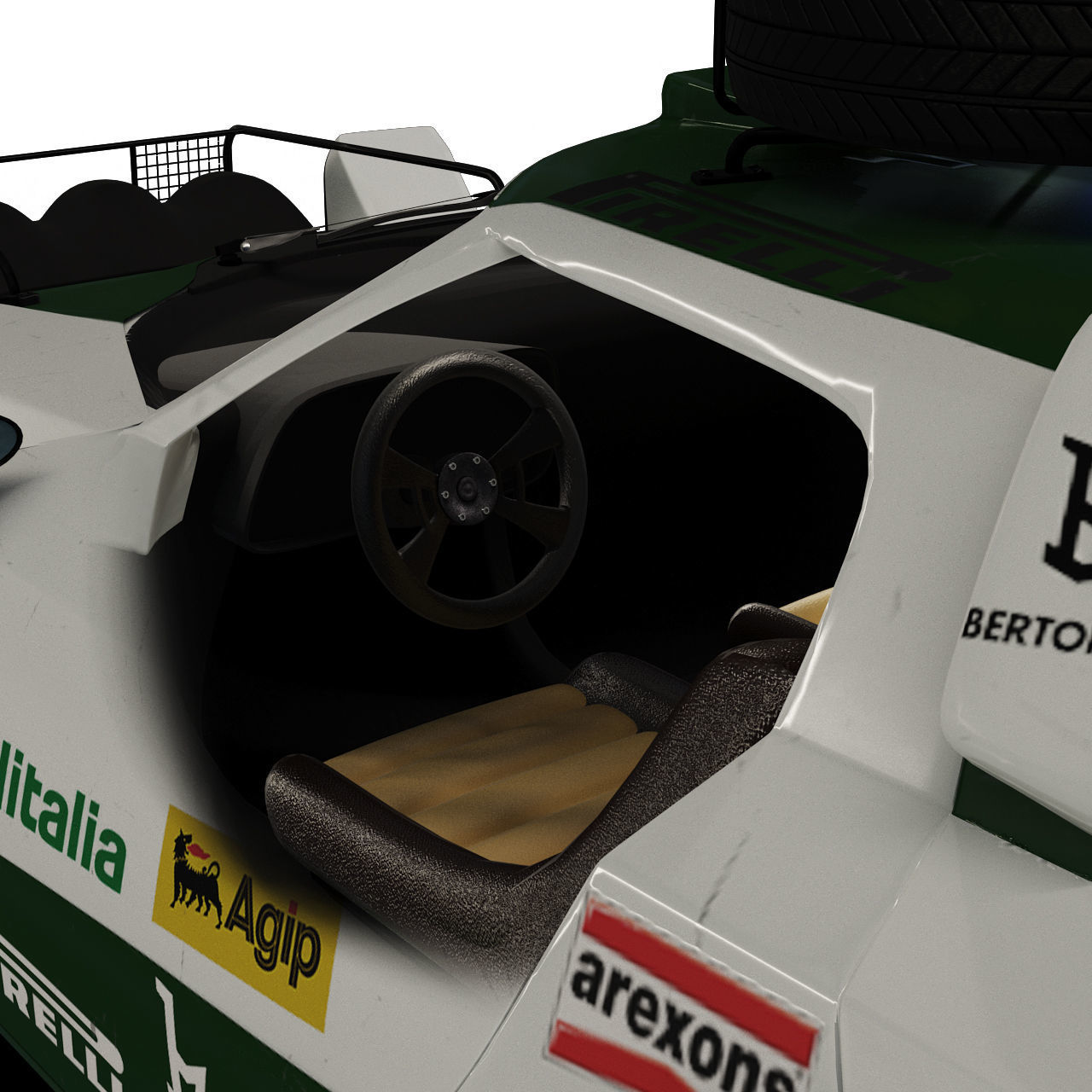 Lancia Stratos rally version 3D model_16