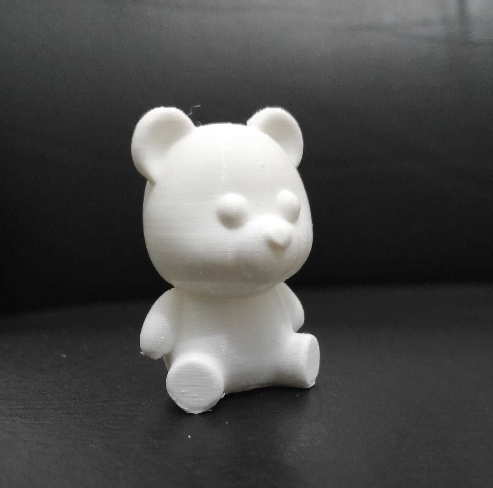 Round Bear 3D print model_7