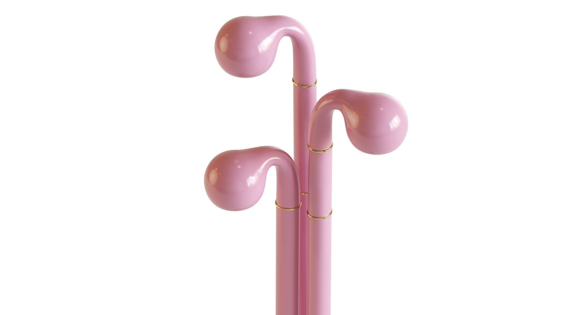 3 Globe Floor Lamp 3D model_17