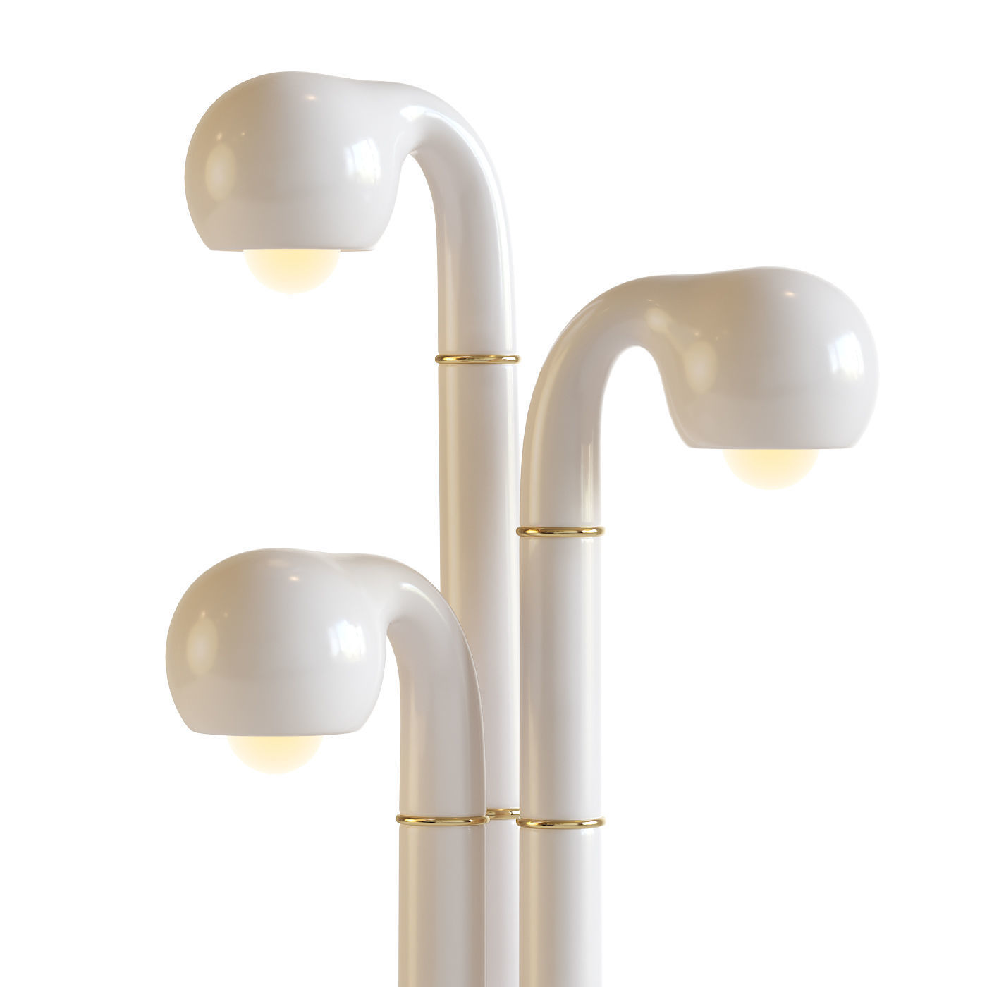 3 Globe Floor Lamp 3D model_12