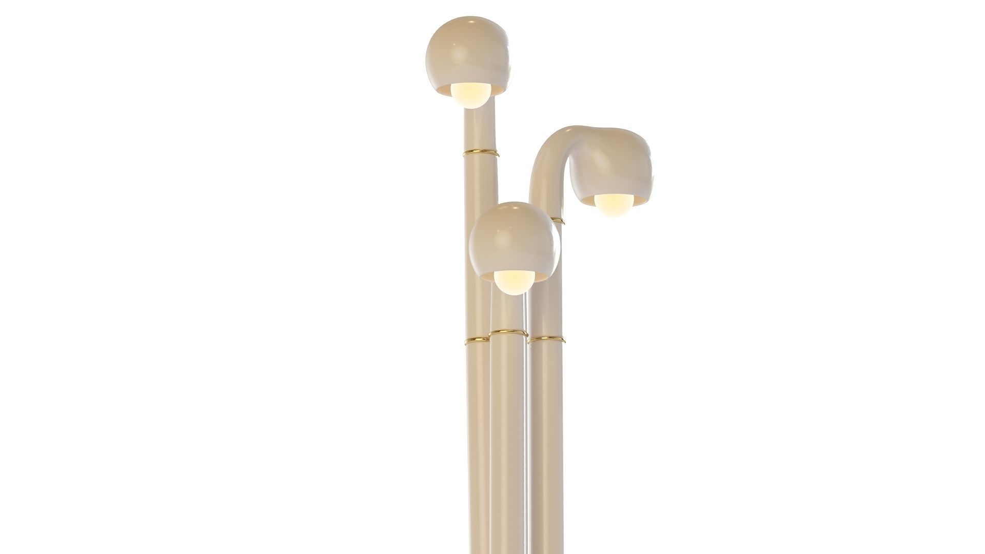 3 Globe Floor Lamp 3D model_20