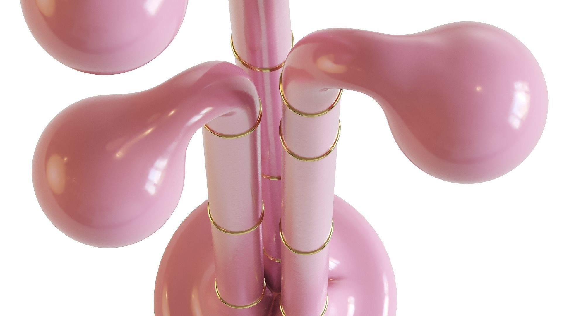 3 Globe Floor Lamp 3D model_19