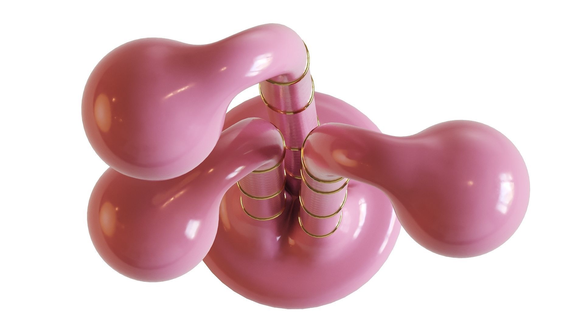 3 Globe Floor Lamp 3D model_32