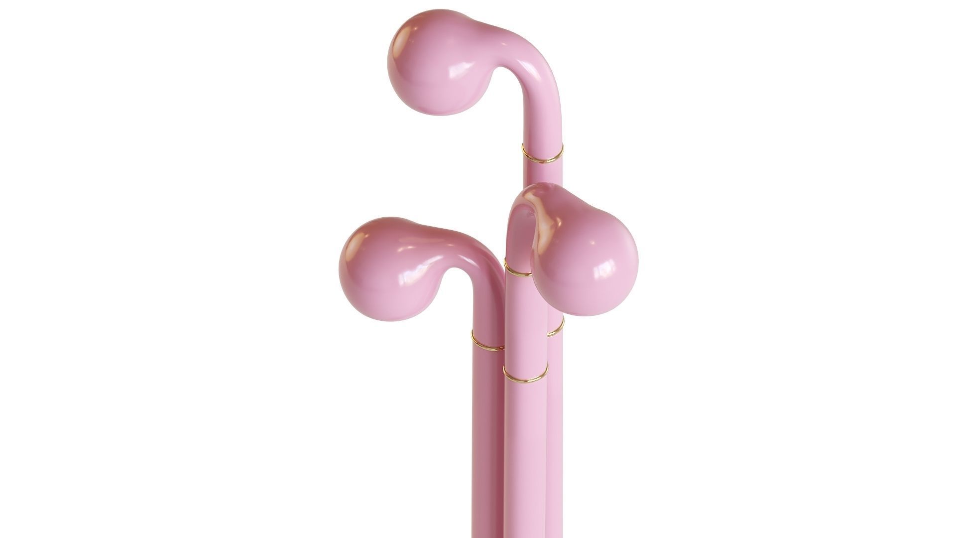 3 Globe Floor Lamp 3D model_15