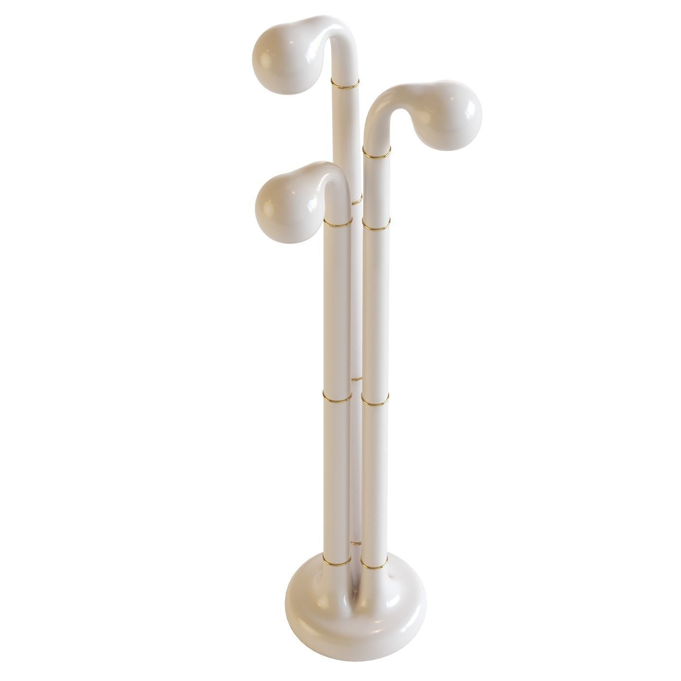 3 Globe Floor Lamp 3D model_8