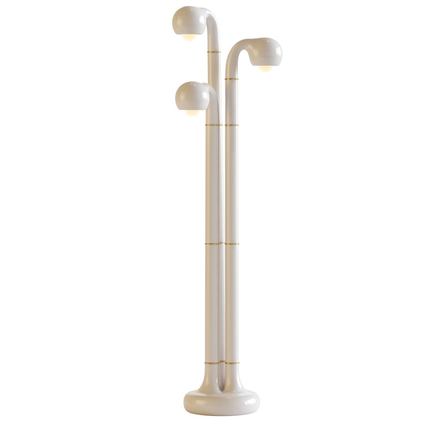 3 Globe Floor Lamp 3D model_6
