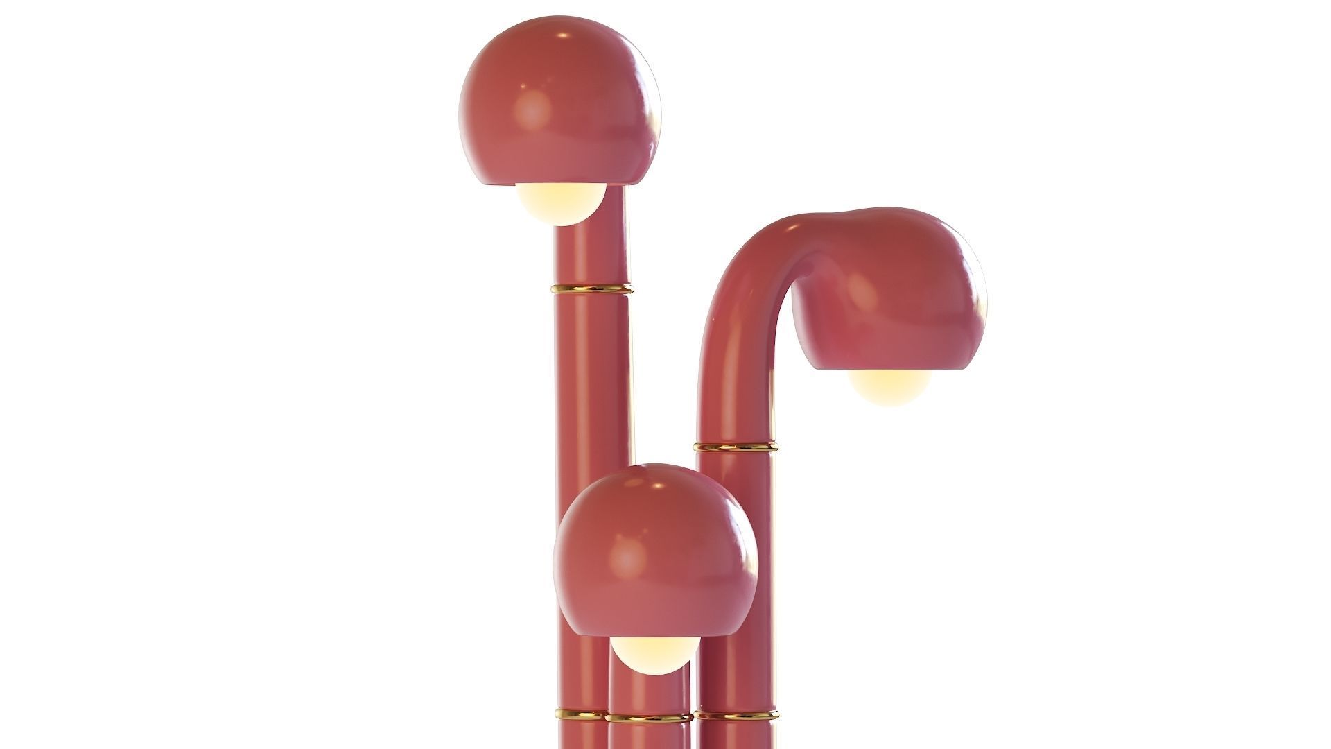 3 Globe Floor Lamp 3D model_29