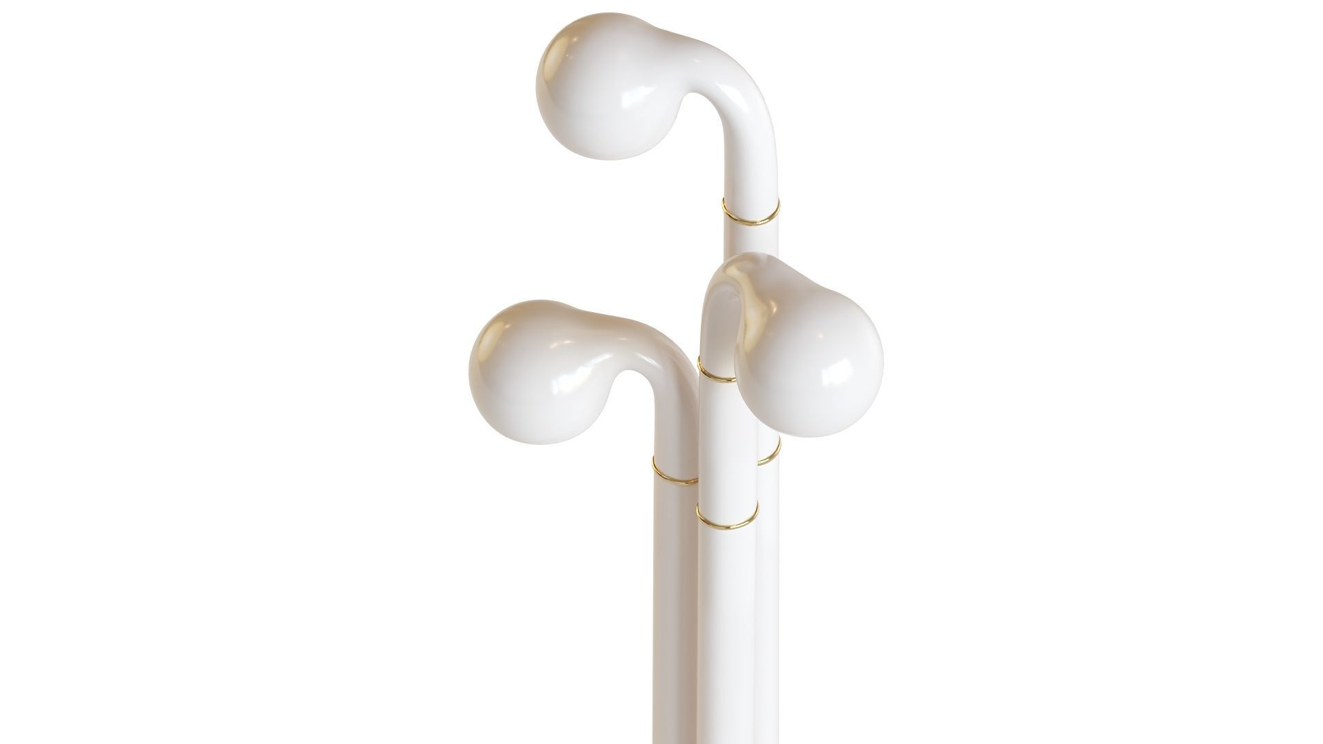 3 Globe Floor Lamp 3D model_25