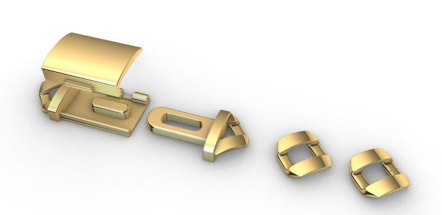 15 MM MIAMI CUBAN LINK CHAIN FOR BRACELET OR NECKLACE 3D print model_11