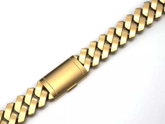 15 MM MIAMI CUBAN LINK CHAIN FOR BRACELET OR NECKLACE 3D print model_0