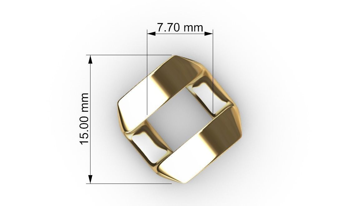 15 MM MIAMI CUBAN LINK CHAIN FOR BRACELET OR NECKLACE 3D print model_5