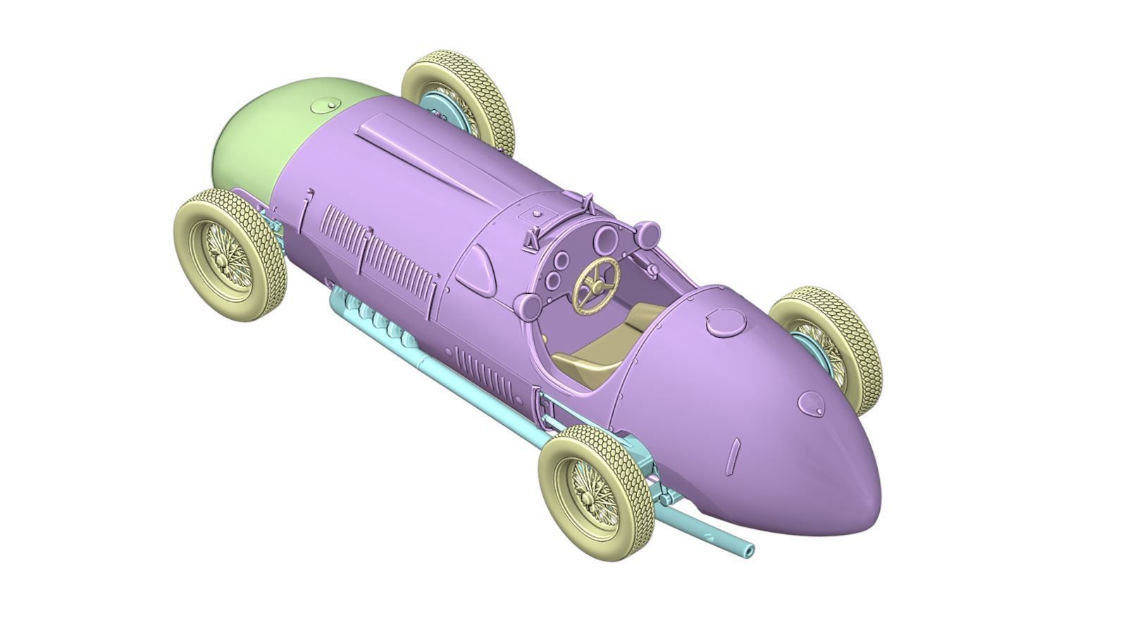 Ferrari 375 F1 1950 print 3D print model_2