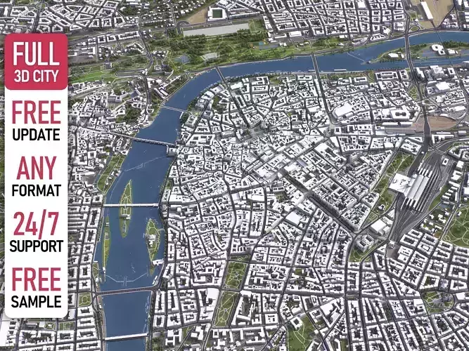 Prague - 3D City Model