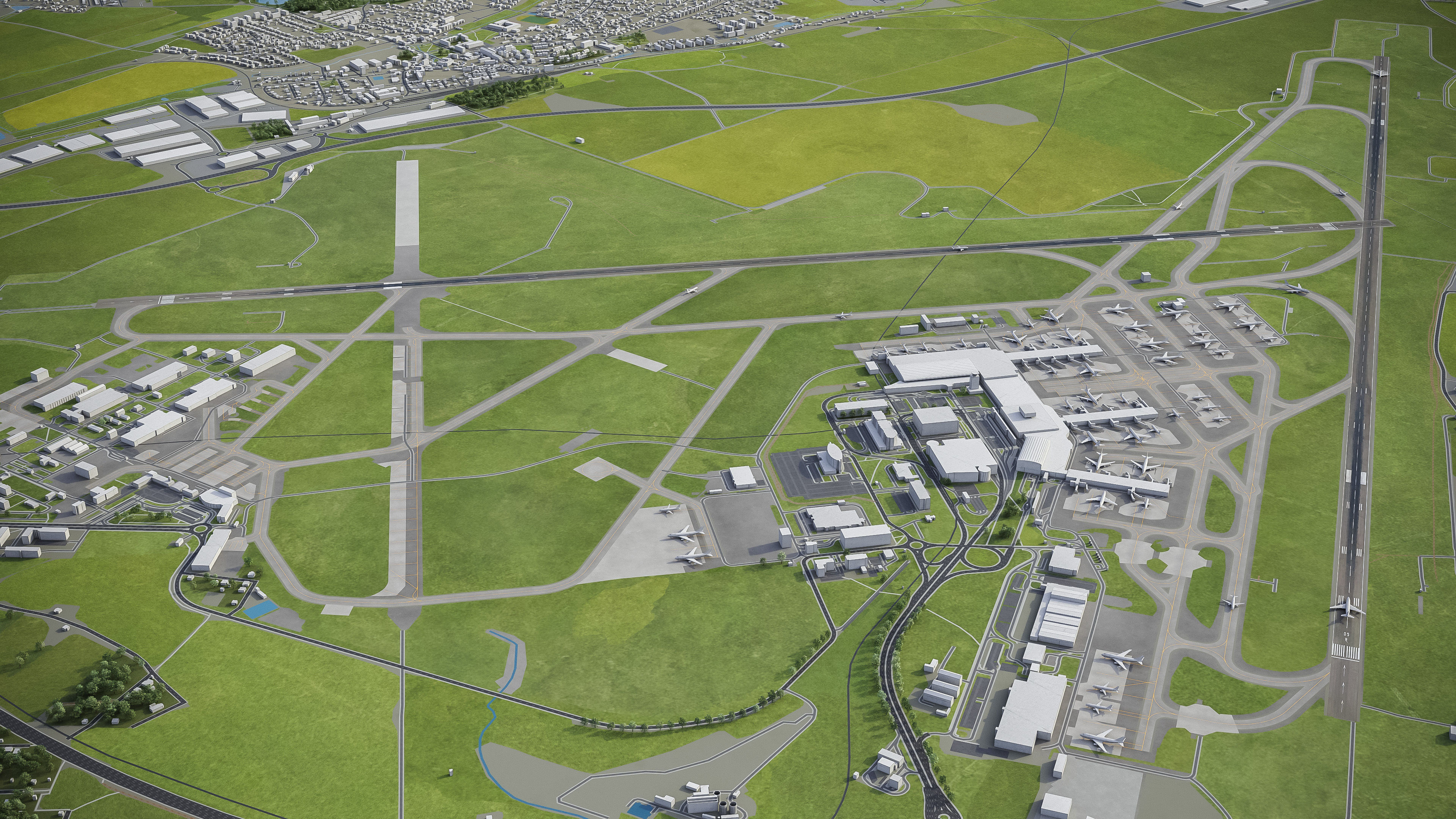 Prague Low-poly 3D model_38