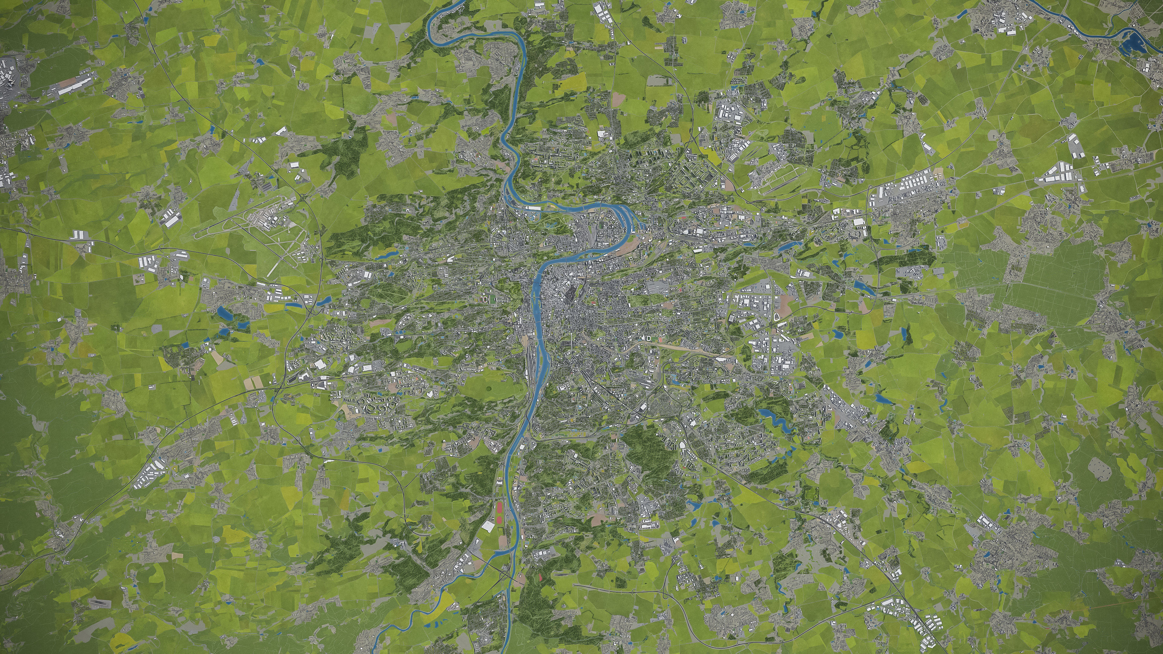 Prague Low-poly 3D model_17