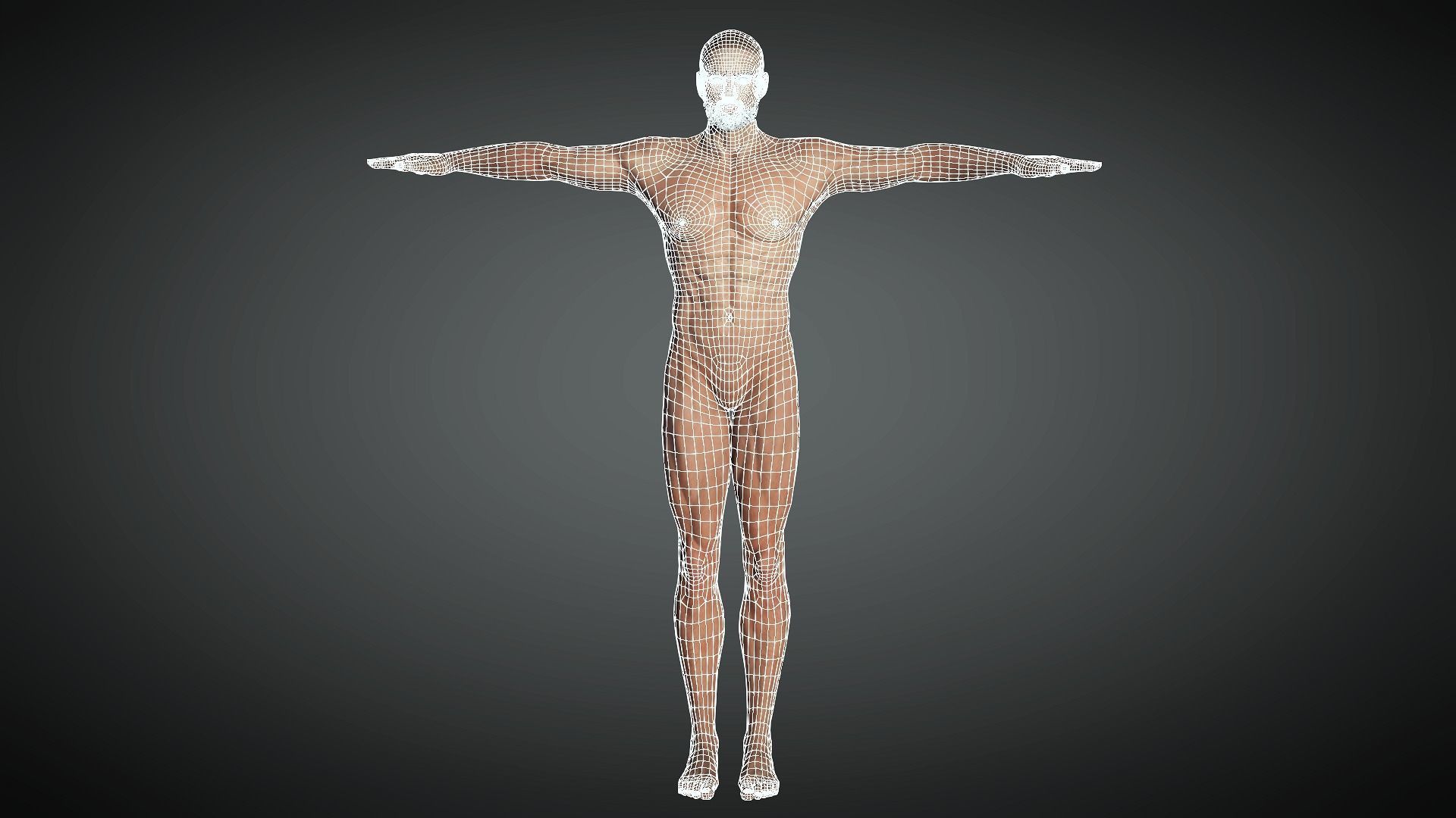 AAA Apocalypse Male Character 10 Low-poly 3D model_21