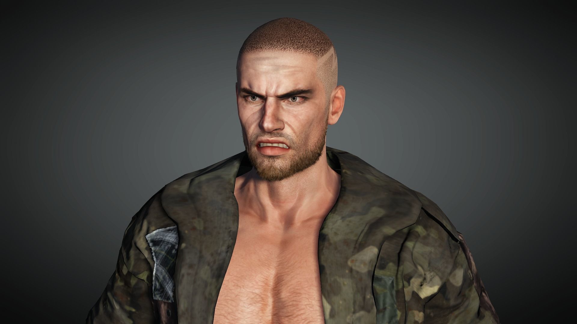 AAA Apocalypse Male Character 10 Low-poly 3D model_20