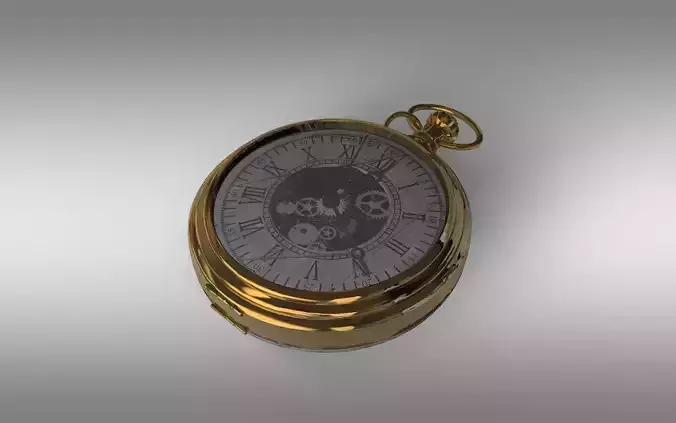 Pocket Watch 3D model