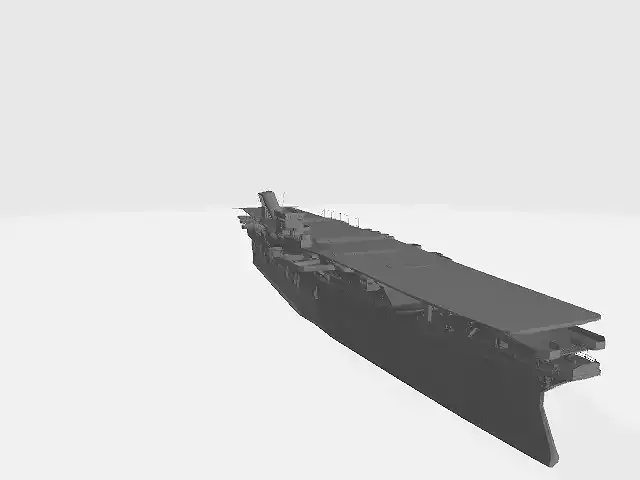 Yamamoto class carrier sunk in 1944 for 3d print 3D print model