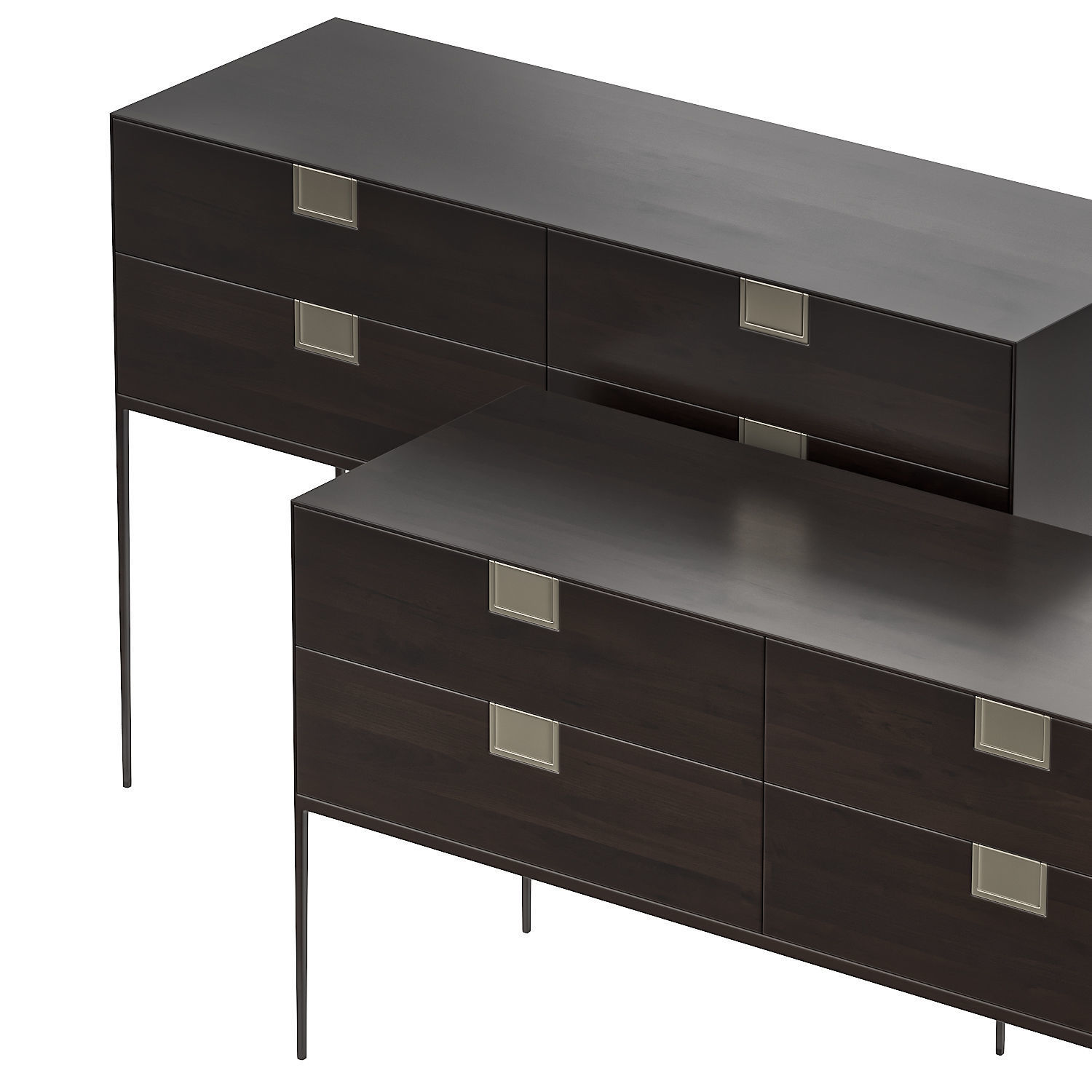 Alcor Console Table 3D model_2