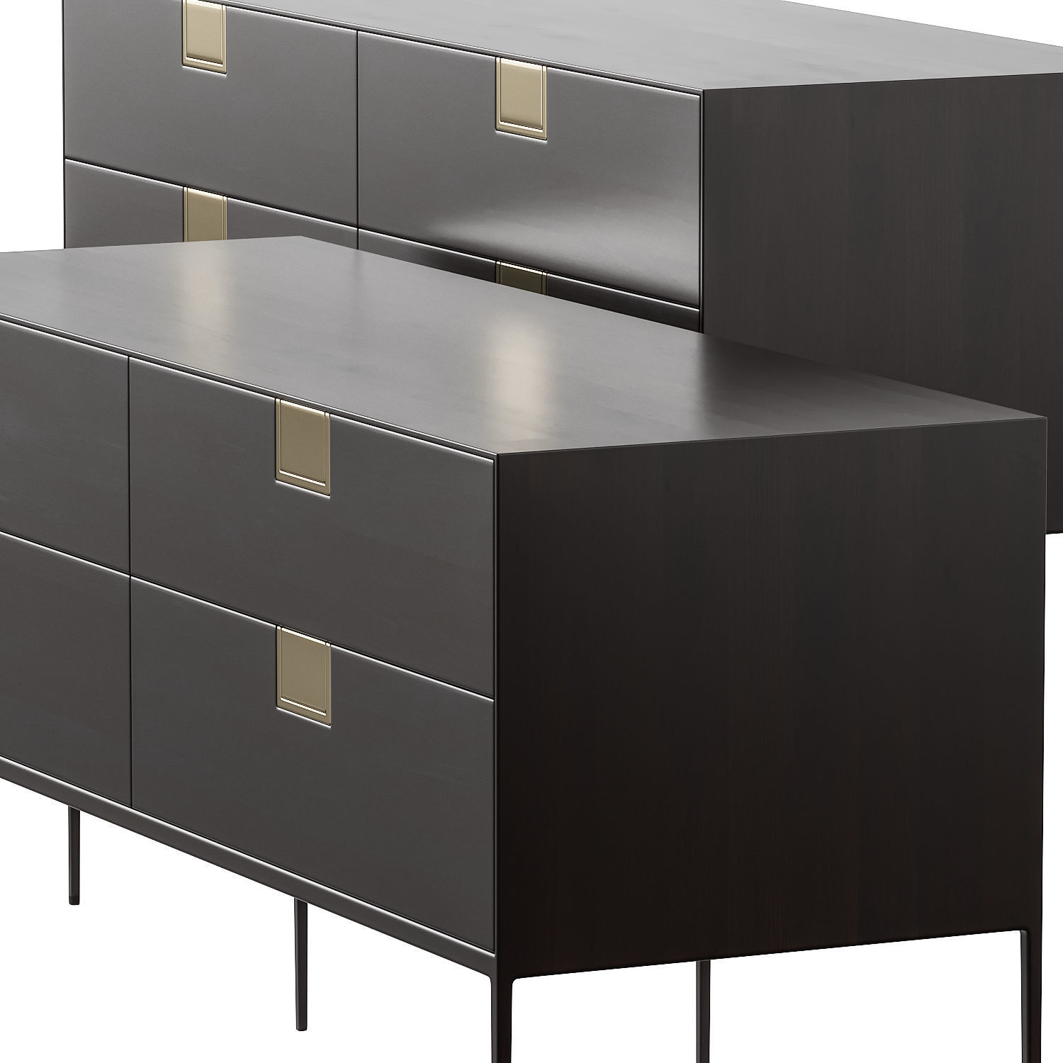 Alcor Console Table 3D model_1