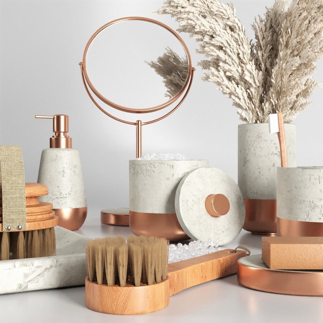 Bathroom accessories03 3D model_3