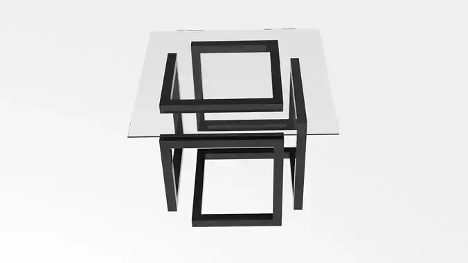 Loft style coffee table