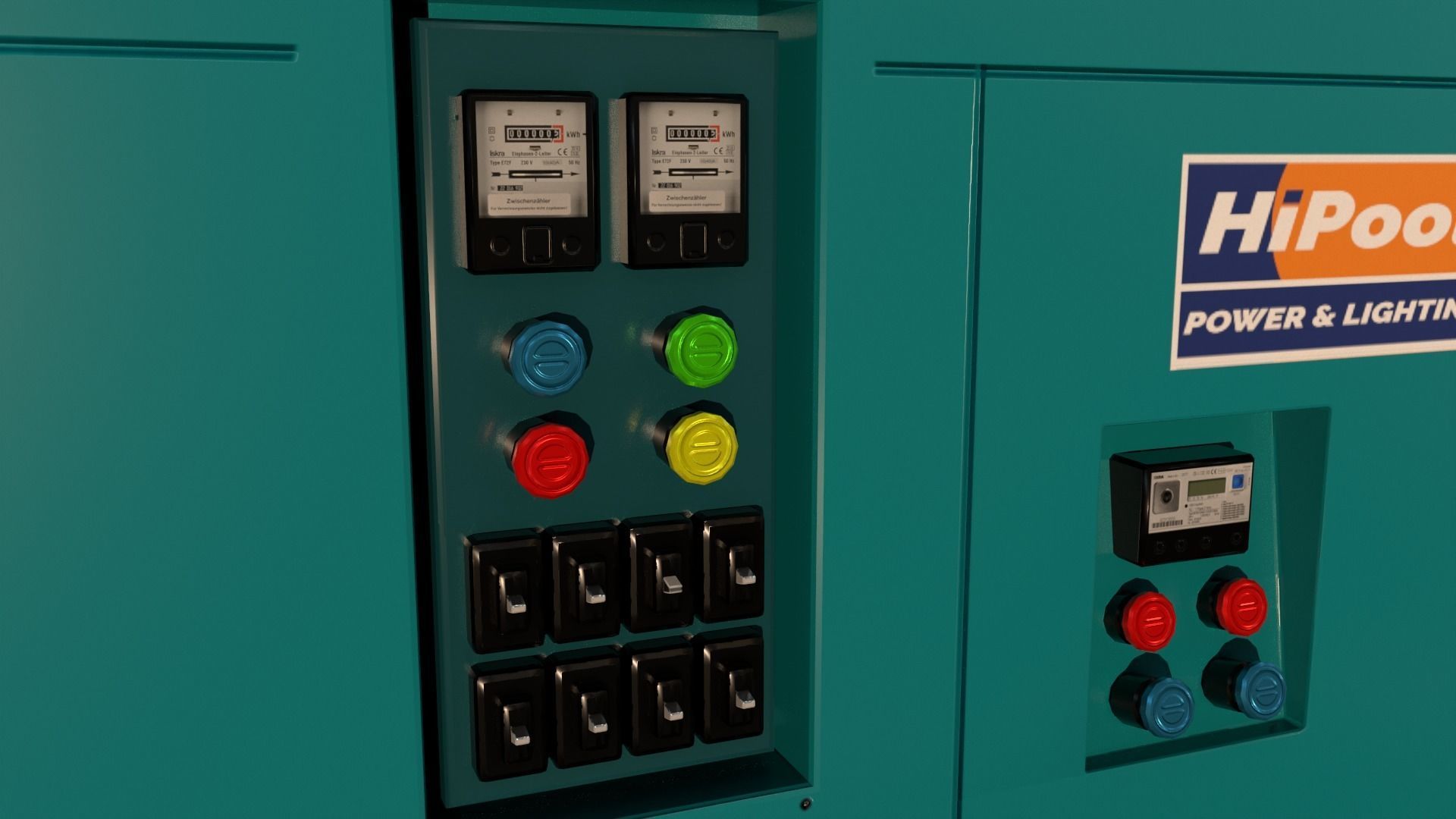 Generator Trailer Mounted 1A 3D model_28