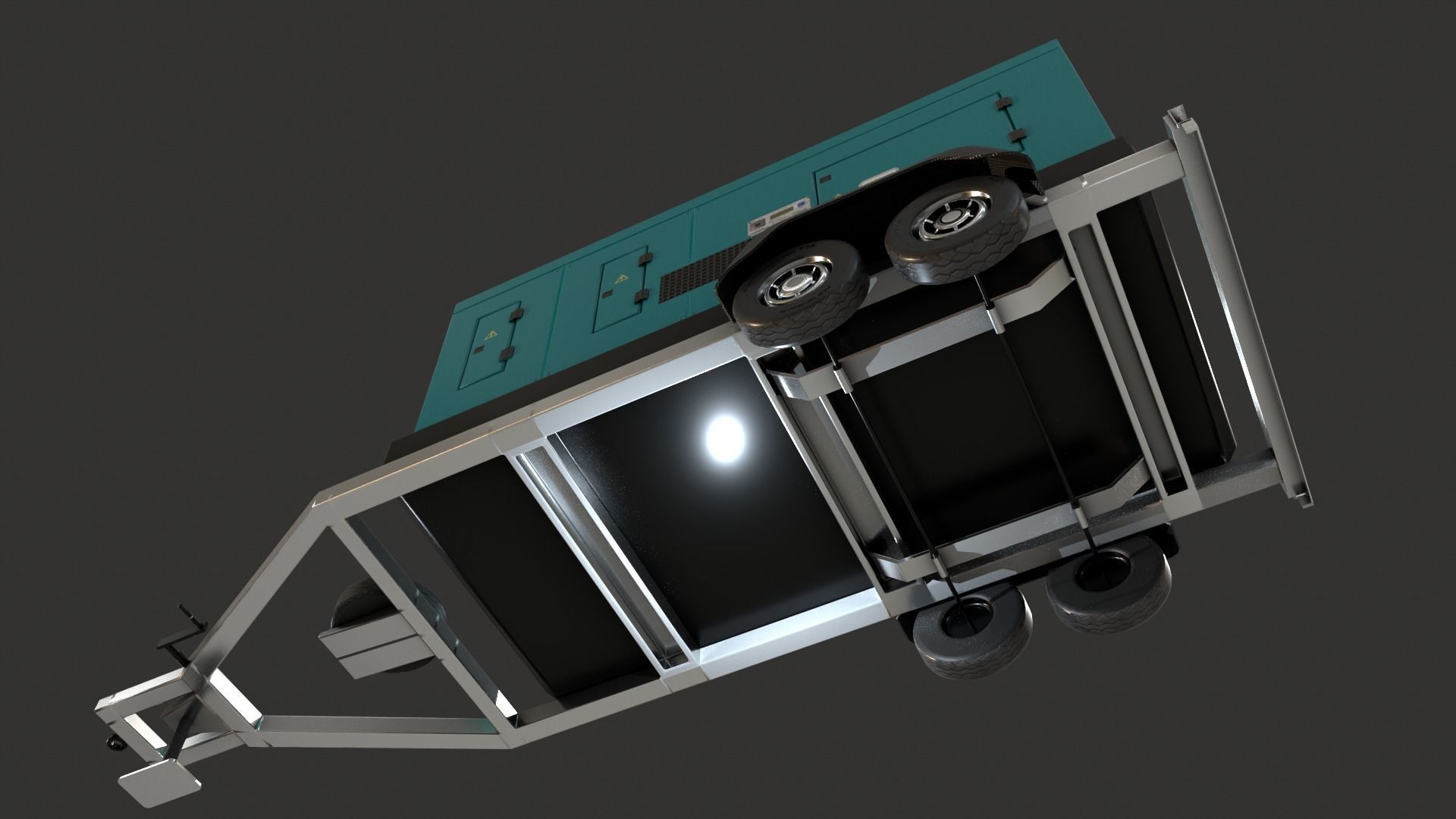 Generator Trailer Mounted 1A 3D model_8
