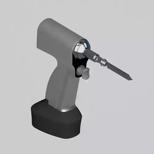 Orthopedic Reciprocating Saw 3D model