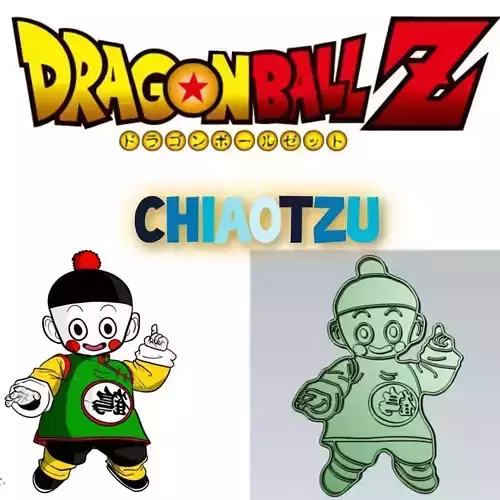 Amazing Dragon Ball Character Chiaotzu Cookie Cutter Decoration